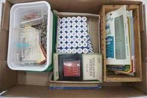 lot 571 image: Buttons, Needles, Pins, and Other Sewing Supplies