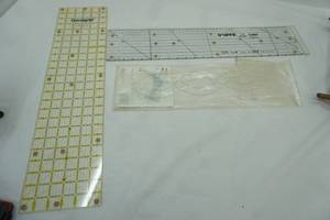 lot 579 image: Quilting Rulers, Quilting Grids and Patterns