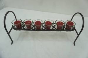 lot 616 image: Home decor candle tray