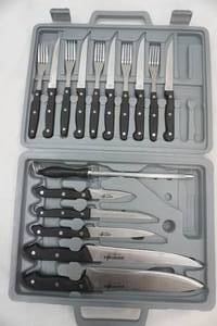 lot 688 image: Generation Stainless Steel Knives and Forks Camp Set