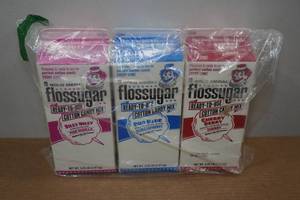 lot 35 image: 3 Flossugar Cottoncandy Mix - 3.25lbs