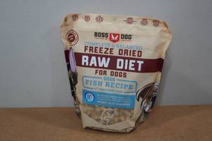 lot 54 image: Boss Dog Freeze Dried Dog Treats - Fish