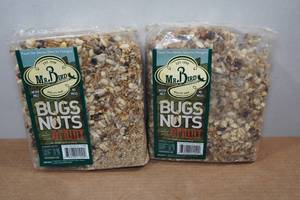 lot 58 image: 2 Mr Bird Bugs, Nuts & Fruit 1.10lb Seed Cakes