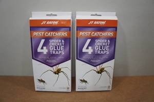 lot 65 image: 2 Pest Cathers Spider & Cricket Glue Traps