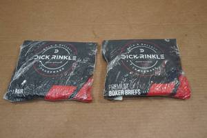 lot 95 image: 2 Dick Rinkle Premium Boxer Briefs - Medium
