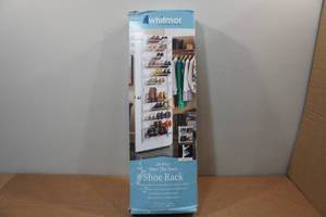 lot 112 image: Over-The-Door Shoe Rack