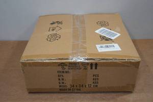 lot 115 image: Dimmable Crystal Chandelier LED Flush Mount Modern Light Fixture