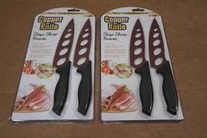 lot 176 image: Copper Knife Sets