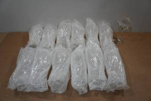 lot 179 image: Holiday Themed Wine Glasses