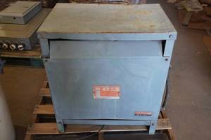 lot 188 image: Hevi-Duty 3 Phase Transformer