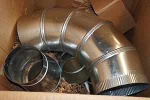 lot 198 image: Assorted Large Ducting and PVC