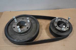 lot 221 image: Timing Belt with Sprockets