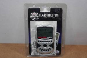 lot 227 image: Electronic Handheld Texas Hold Em Poker
