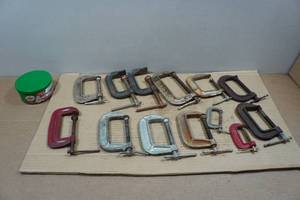 lot 271 image: Assorted C-Clamps