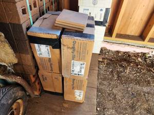 lot 949 image: Lot of (4 Boxes) Commercial Quarry Tile (brown)