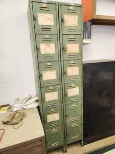 lot 997 image: Lot of (2) Vogel-Peterson The Coat Rack People Storage Lockers