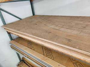 lot 1005 image: Lot of (5) Plywood Veneer Sheets 14 x 8 x 4