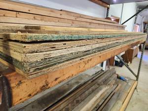 lot 1008 image: Lot of (7) Plywood Sheets