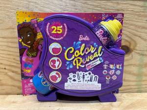 lot 23 image: Barbie Color Reveal Glitter Doll