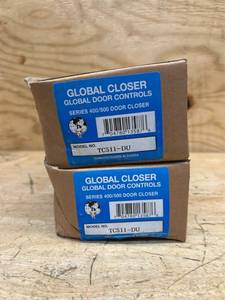 lot 41 image: Commercial ADA Grade 1 Door Closer in Duronodic With Adjustable Sizes 1-4 (lot of 2)