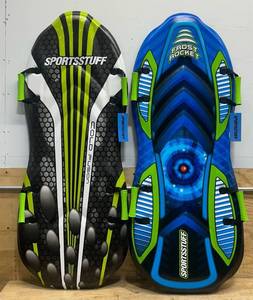 lot 129 image: Sportsstuff Snow Boards (lot of 2) (damaged)