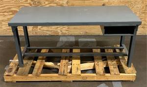lot 130 image: Work Bench (missing drawer)