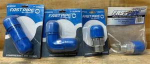 lot 133 image: RapidAir Fast Pipe lot of 4