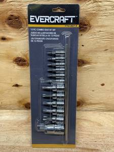 lot 147 image: Evercraft 12 Pc Combo Star Bit Set