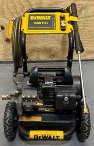 lot 157 image: DeWalt 1500 PSI 2.0 GPM Cold Water Electric Pressure Washer with pumpmotor