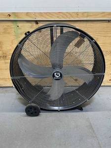 lot 160 image: Strongway Direct Drive Drum Fan, 42in., 16,500 CFM, 58 HP, Model# DF42W (Not Working)