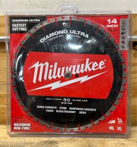 lot 183 image: Milwaukee Diamond Ultra 14  Blade