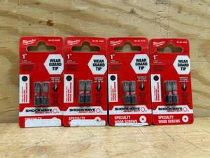 lot 212 image: Milwaukee Tool SHOCKWAVE Insert Bits for HeadLOK Wood Screws (2PK)