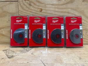 lot 213 image: Milwaukee 48-90-0045 3-18 Multi-tool Segment Blade