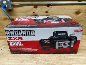 lot 241 image: BADLAND ZXR 9500 lb. TruckSUV Winch with Wire Rope