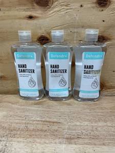 lot 249 image: Lot of 3 - Hand Sanitizers