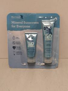lot 48 image: BLUE LIZARD MINERAL SUNSCREEN SPF50