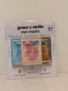 lot 31 image: GRACE & STELLA EYE MASKS 24PK.