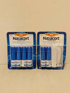 lot 35 image: NASACORT ALLERGY MEDICINE (TOTAL OF 6)