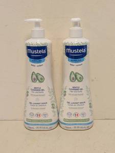 lot 72 image: (2) MUSTELA GENTLE CLEANSING GEL