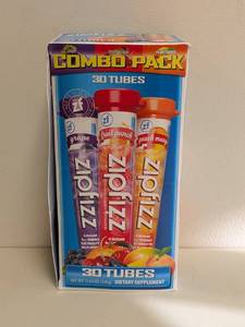 lot 92 image: ZIPFIZZ COMBO PACK DIETARY SUPPLEMENT 30PK
