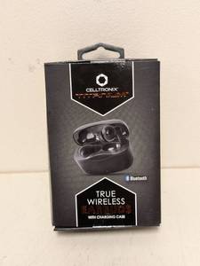lot 152 image: CELLTRONIX TITANIUM TRUE WIRELESS EARBUDS WITH CHARGING CASE