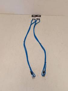 lot 161 image: (2) CELLTRONIX TITANIUM  EXTRA LONG 8 TYPE C USB CABLE