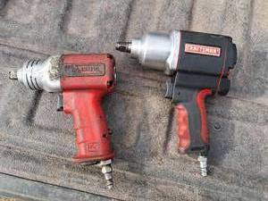 lot 4 image: Set of 2 12 Air Impact Wrenches