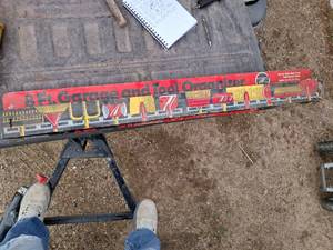 lot 16 image: 8ft Garage & Tool Organizer (2 BoxesSets)