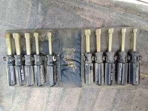 lot 23 image: 1984 Gold Tool Award Nut Driver Set