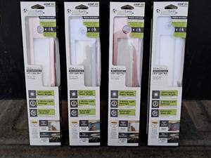 lot 81 image: Good Earth Rechargeable lights (4) NIB 160 Lumens Motion activated & Polypropylene Rope 38 X 75