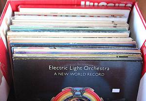lot 0041 image: Box full of Records - Varied Genres