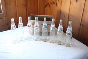 lot 0062 image: Old Pepsi Bottles - Qty 8