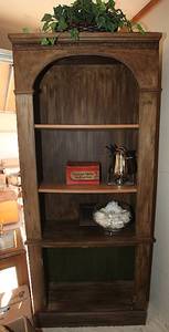 lot 0117 image: Large Upright Bookcase with contents - See Pic