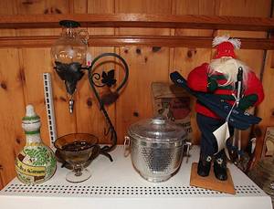 lot 0159 image: Shelf Lot #10 - Multiple items in one lot - Some Christmas - See Pic